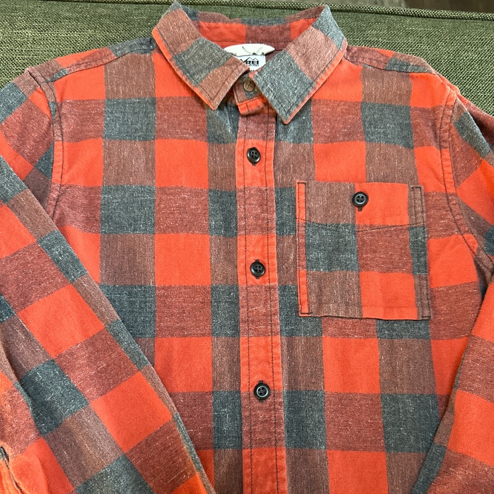 Boys flannel shirt